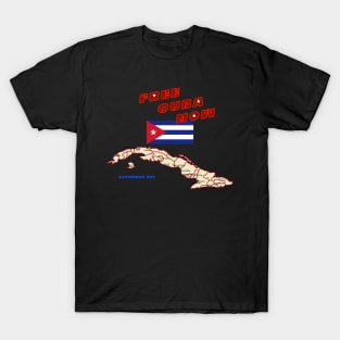 Free Cuba NOW! T-Shirt